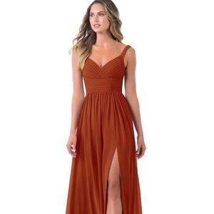 WORN ONCE! AZAZIE PAPRIKA BRIDESMAID DRESS